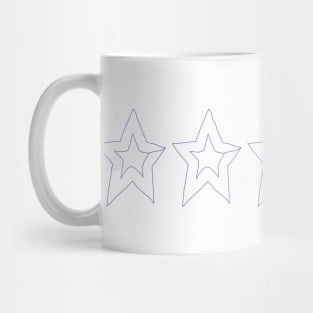 Five Star Very Peri Periwinkle Blue Color of the Year 2022 Mug